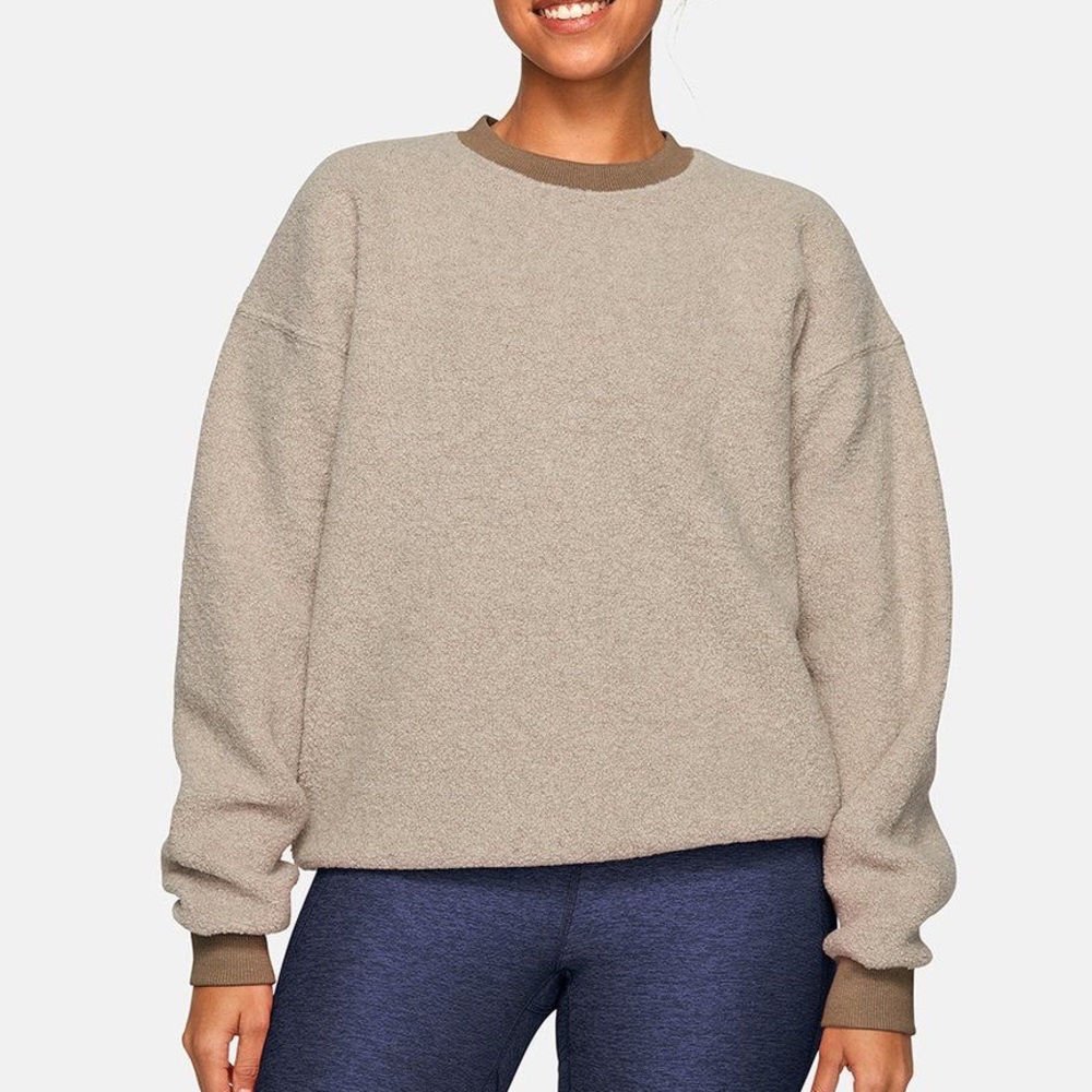 Outdoor Voices MegaFleece oatmeal crewneck XS